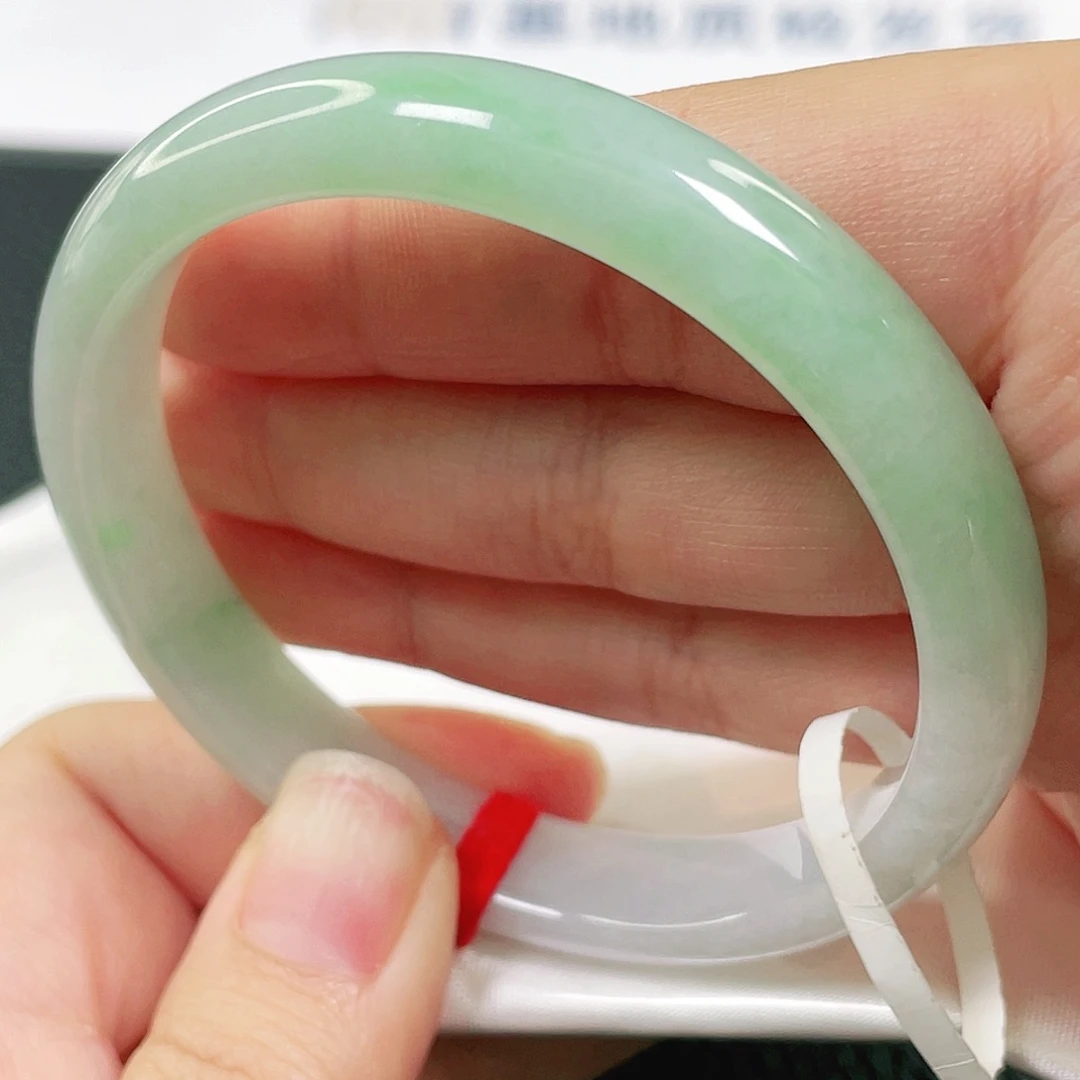 未镶嵌手镯翡翠圈口5455