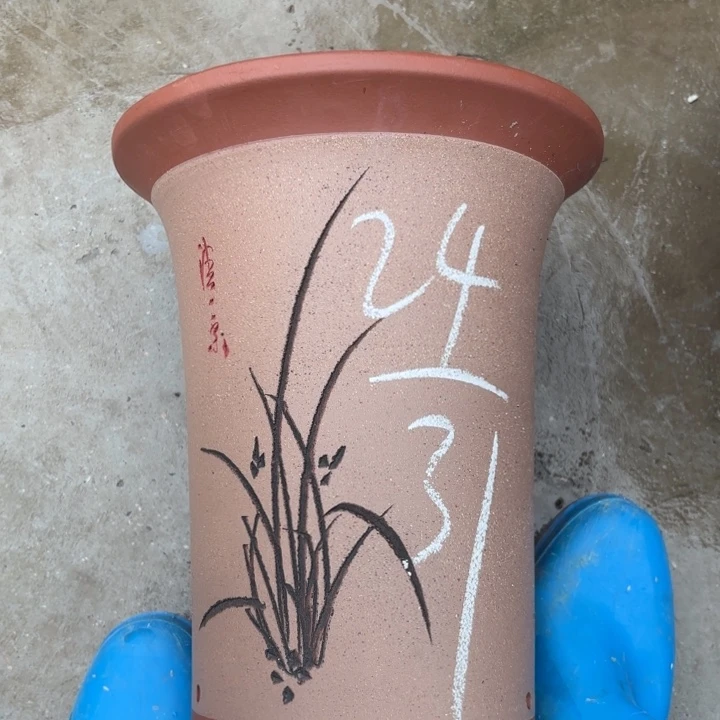 紫砂花盆紫砂的颜色