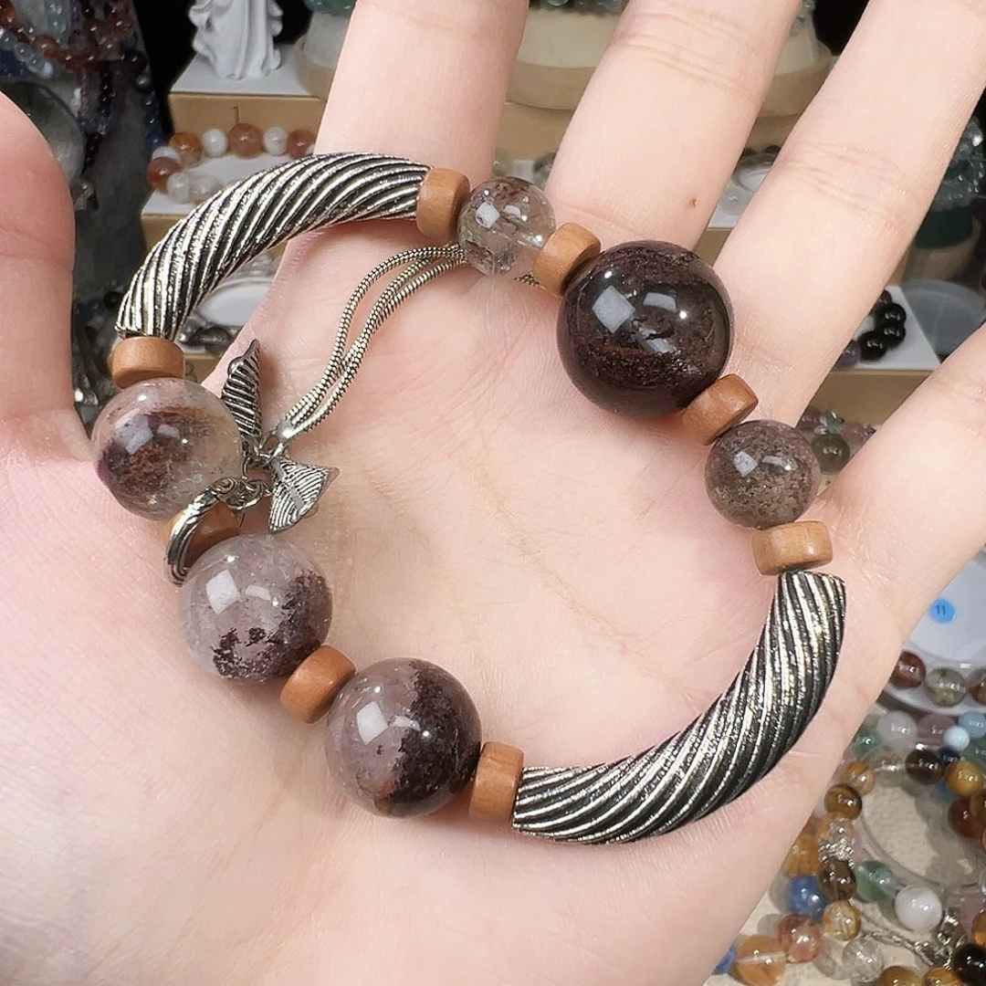 非金属红幽半镯  福利