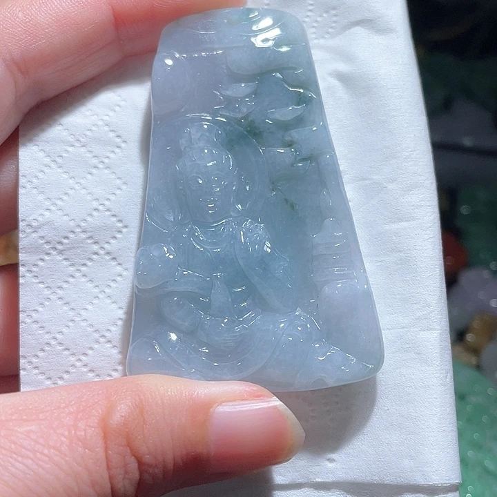 颈饰未镶嵌翡翠天
