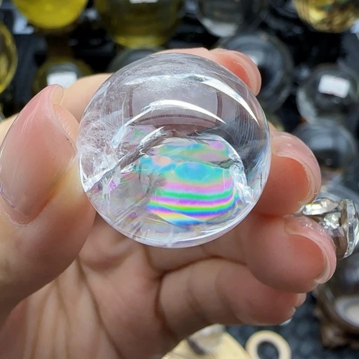 天然水晶球T4未镶嵌水晶