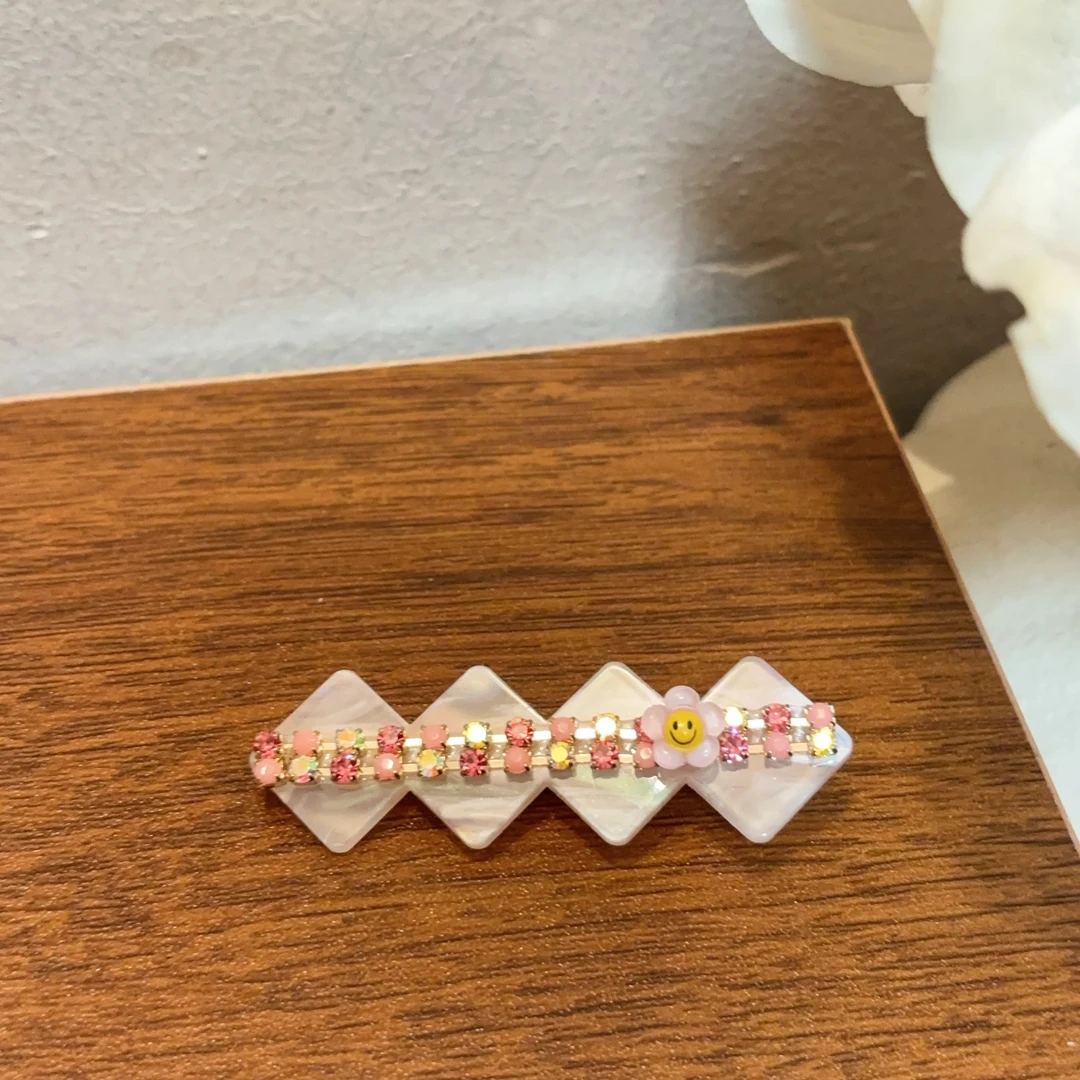 设计款彩色太阳花发夹Y53