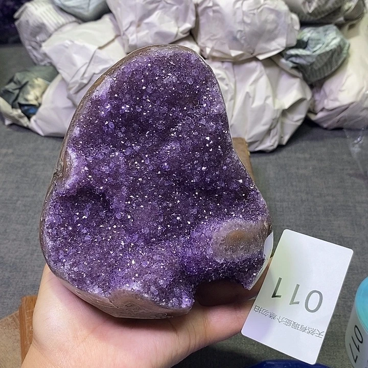 未镶嵌珠宝半成品紫晶