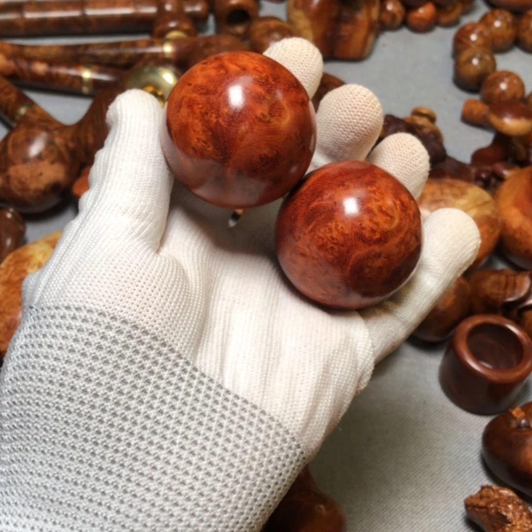 【闪购商品】木麻梨疙瘩火琉璃手把