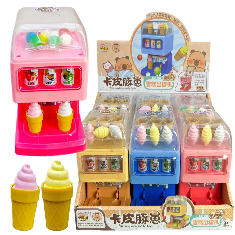 儿童创意糖果玩具趣味过家家制作冰激凌冰淇淋雪糕机出糖机小礼物