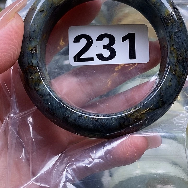 喵***仙蛇纹石玉未镶嵌手镯