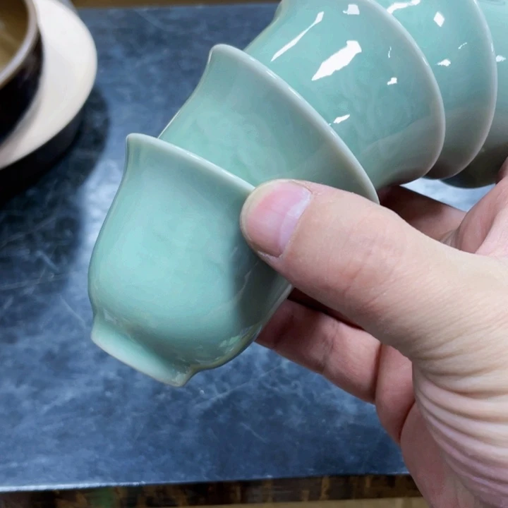 瓷片昨**现瓷制作工艺品摆件