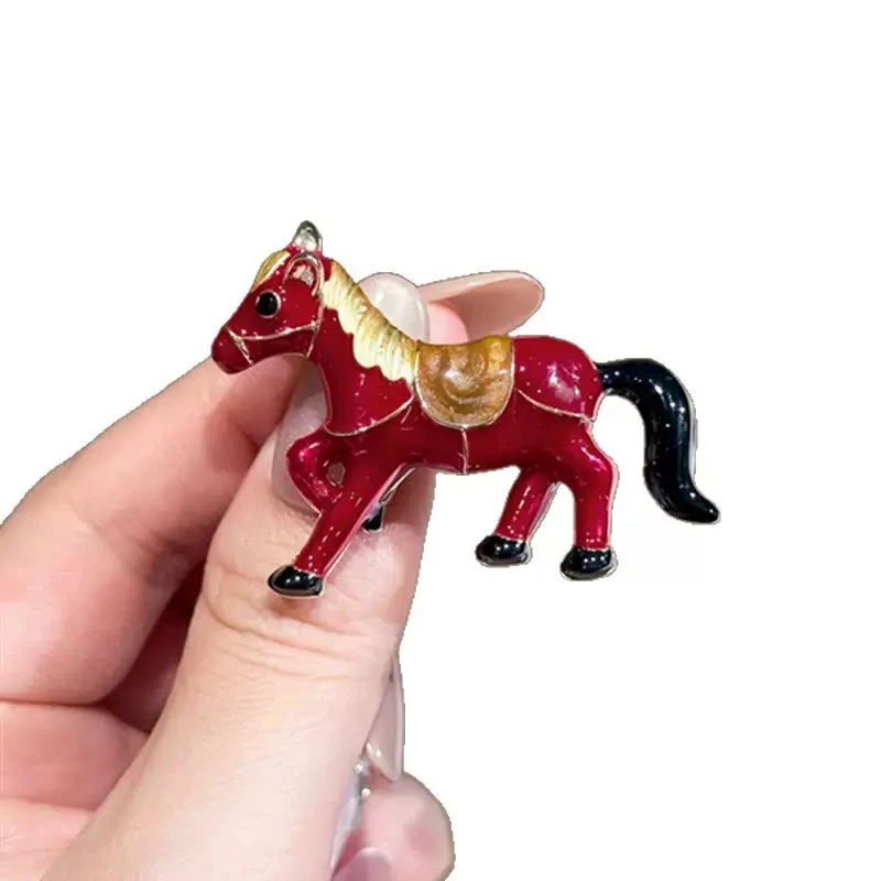 铜合金胸针 【小马胸针】FEIFEI 轻奢设计胸针~C129