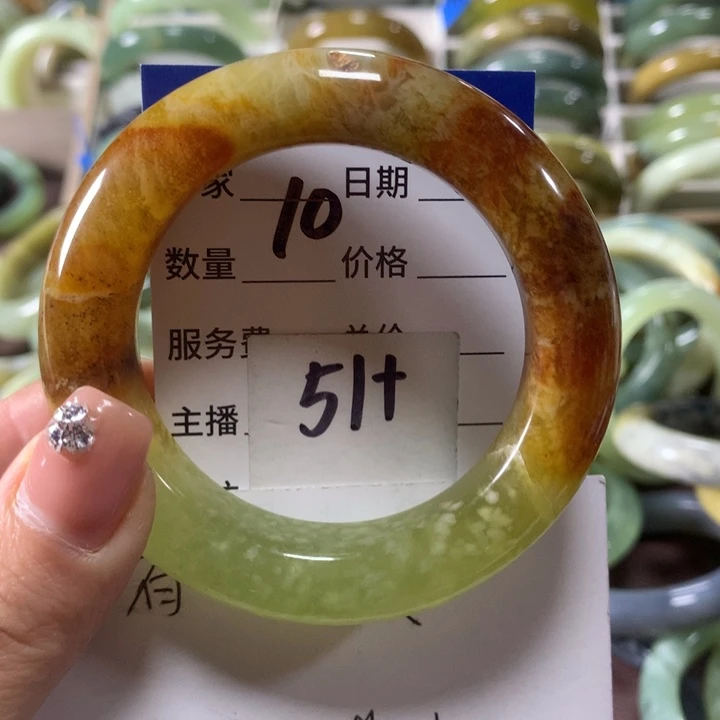 蛇纹石玉未镶嵌手镯10