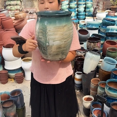 口24高31一个盆子。