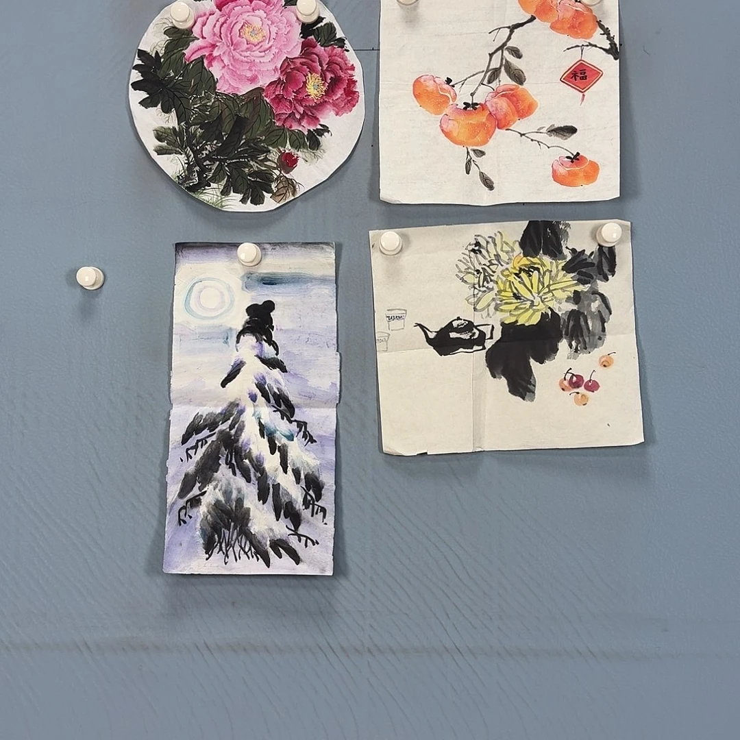 国画566 牡丹一如您的脸颊美丽