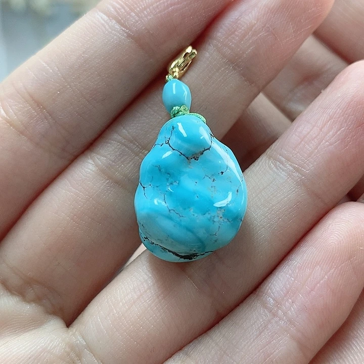 绿松石珠宝奇石未镶嵌