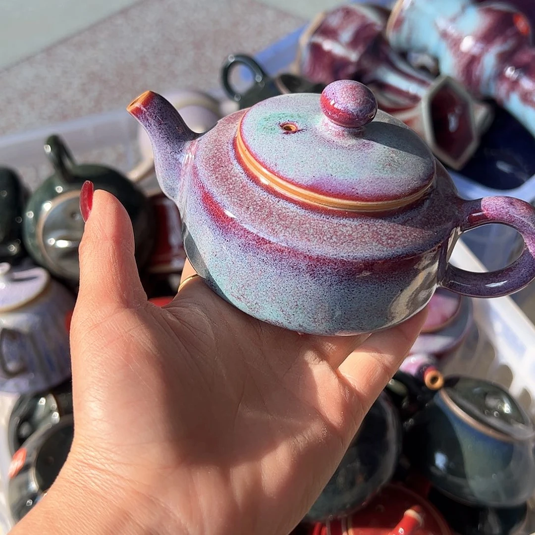 摆件郑家钧窑摆件微