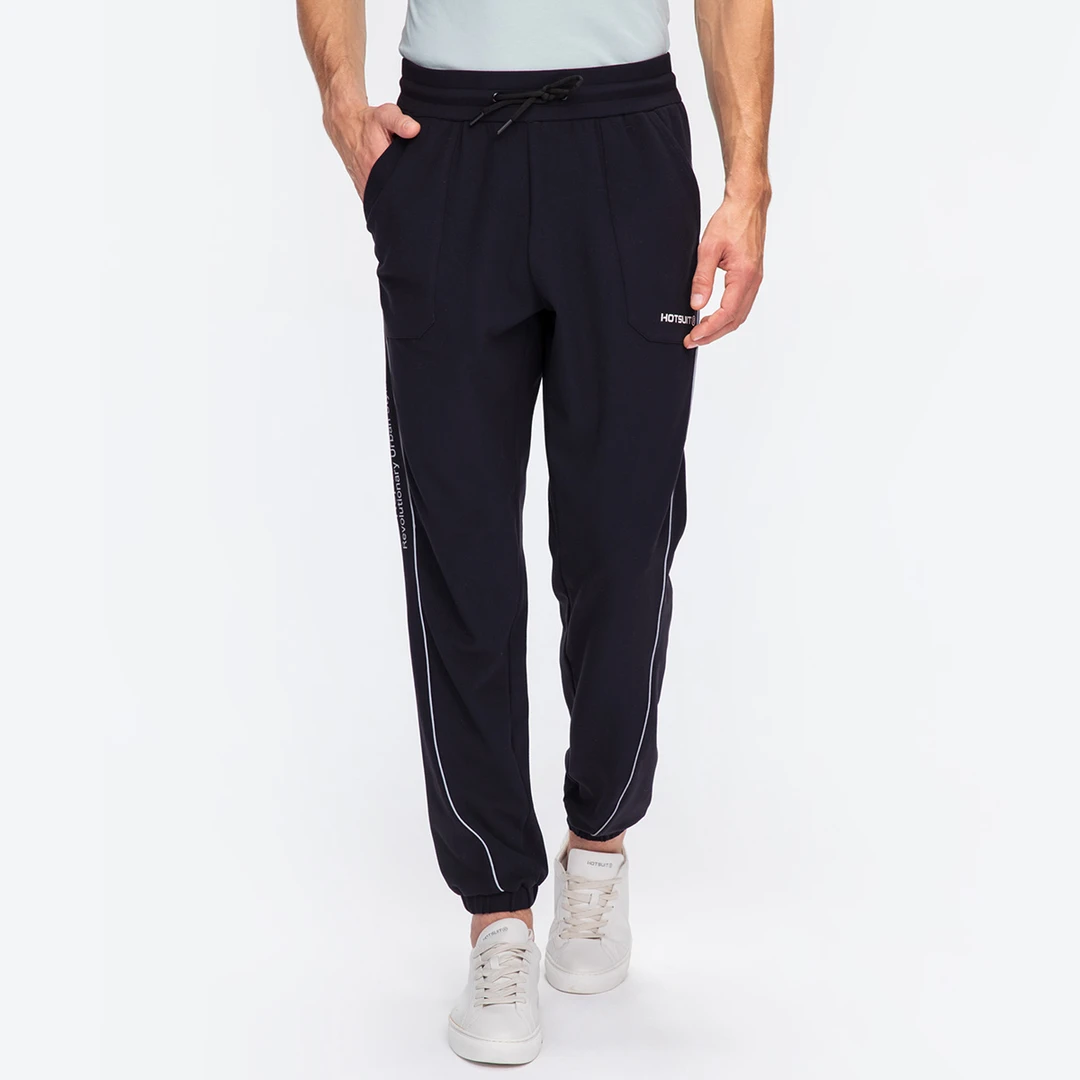 HOTSUIT/后秀 男士春夏季薄款长裤松紧腰弹力束脚休闲裤5042 5401