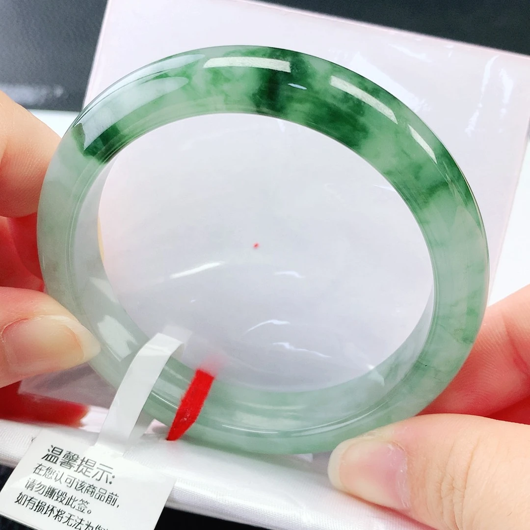 未镶嵌手镯翡翠56圈