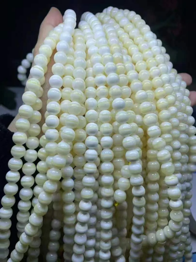 奇石项链108粒8毫米海洋饰品手串