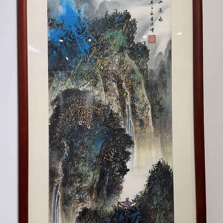 国画书法作品多次参加全国性美术