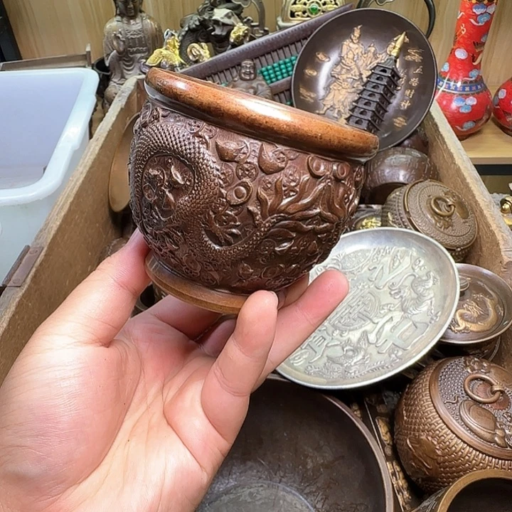 铜器办公室茶室摆件