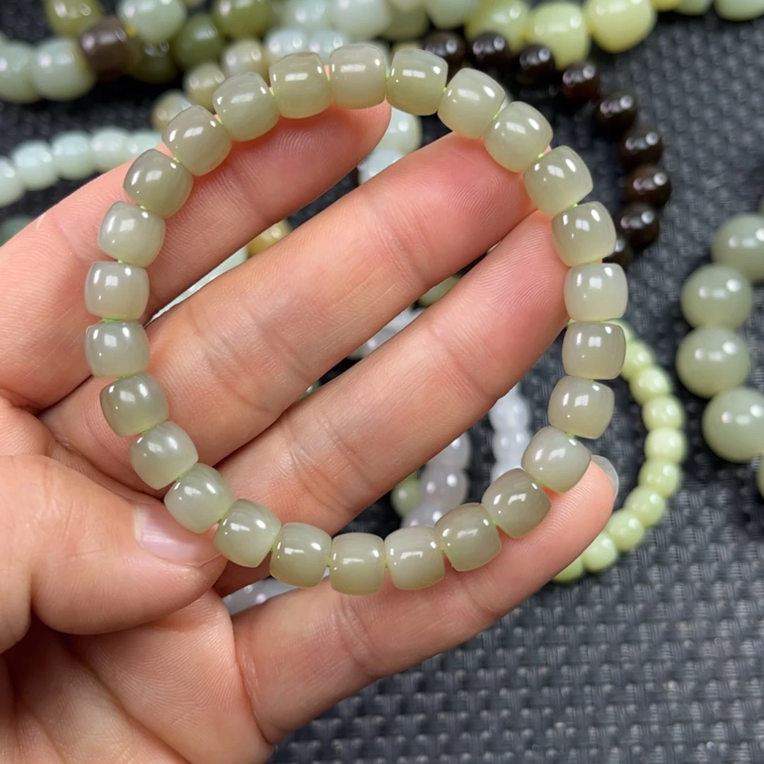 和田玉手链未镶嵌