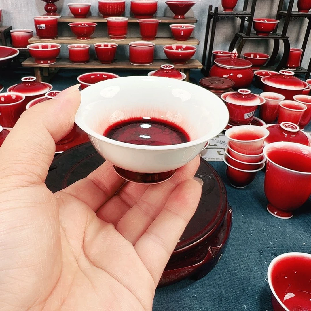 景德镇陶瓷原矿郎红微瑕