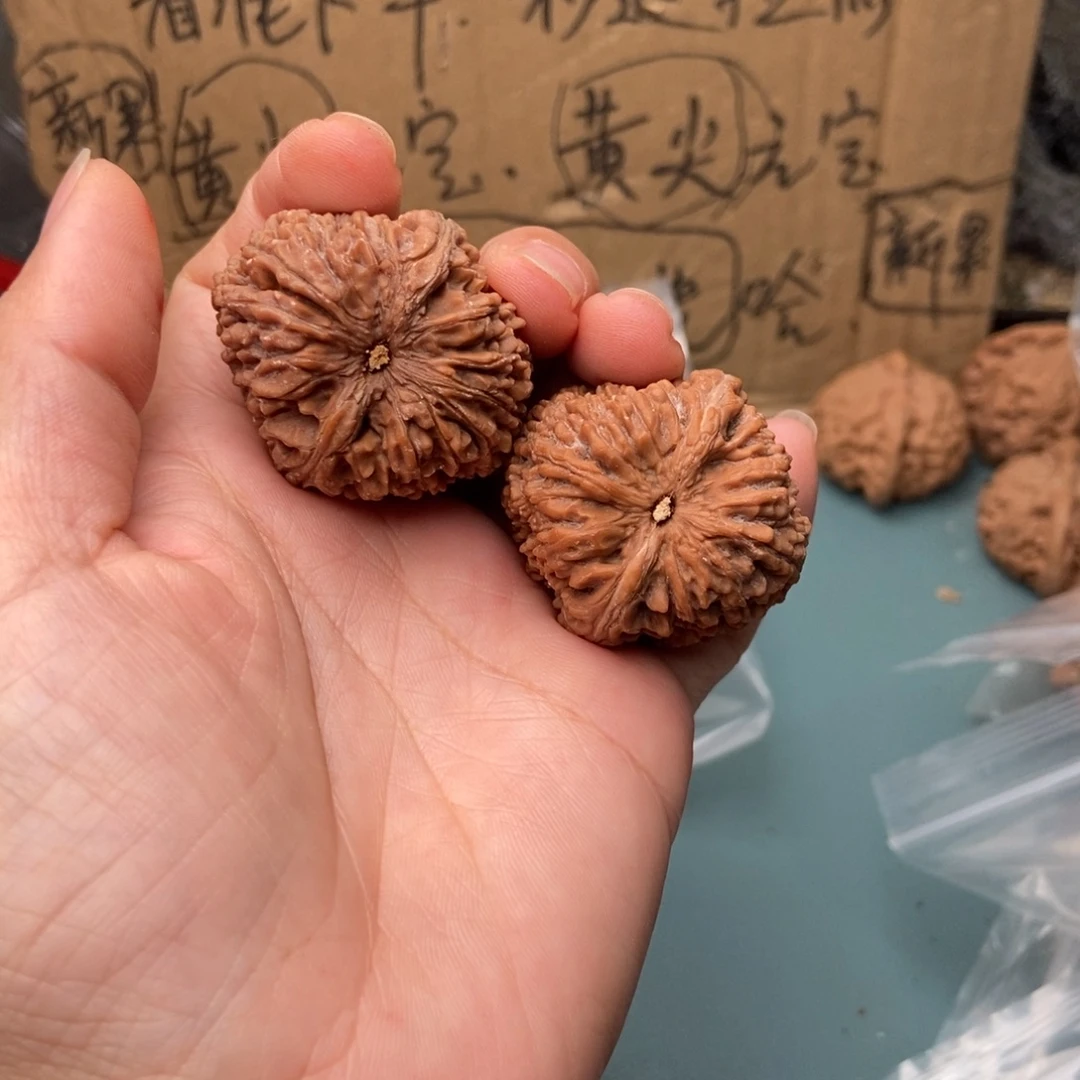 武***夫吊坠文玩核桃蒜头87