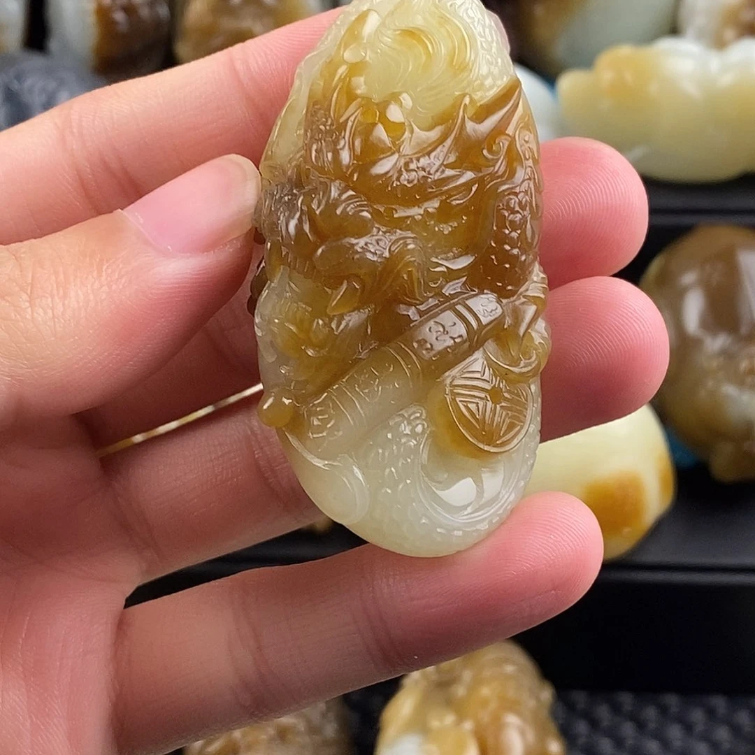 和田玉挂件未镶嵌