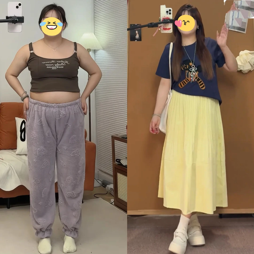 大码女装刺绣短袖t恤半身裙两件套夏季新款胖mm显瘦搭配一整套装