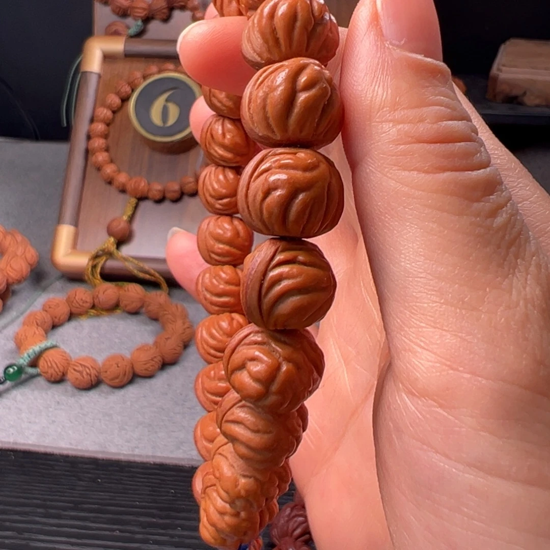 用***2桃核吊坠15野生玉龙脊