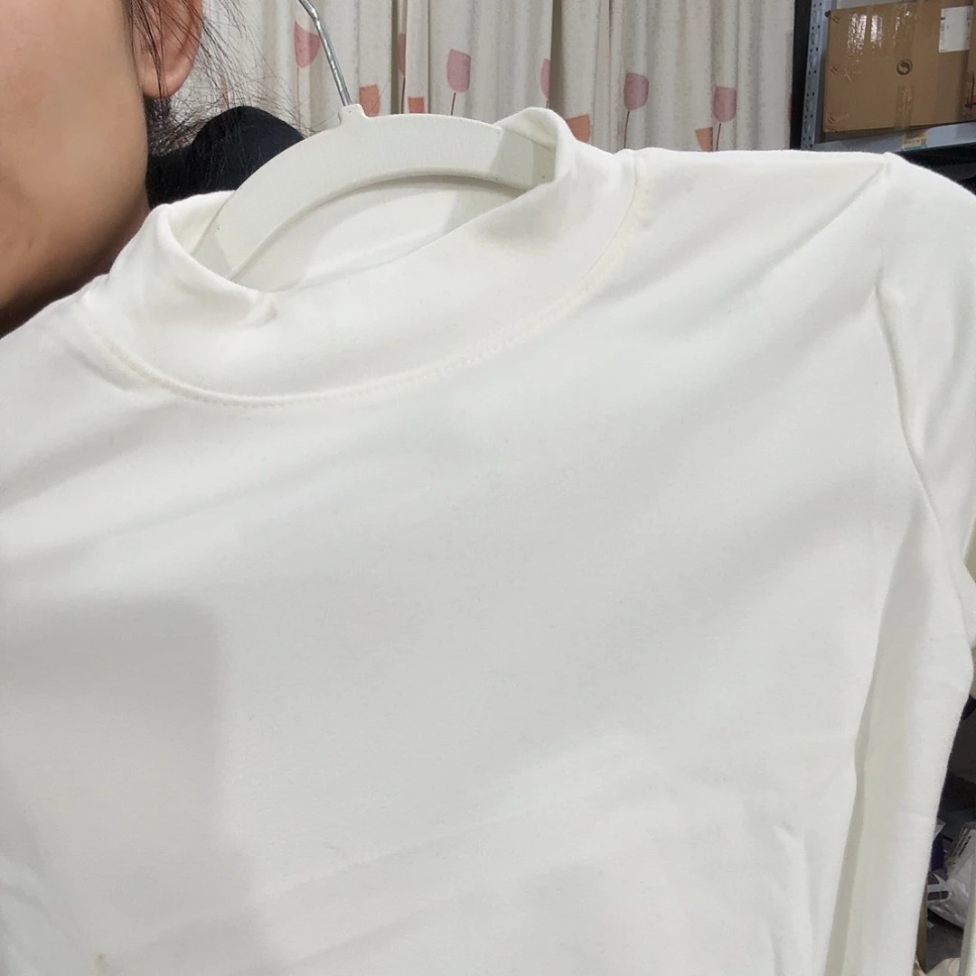 打底衫到手两件颜色随机啦啦啦