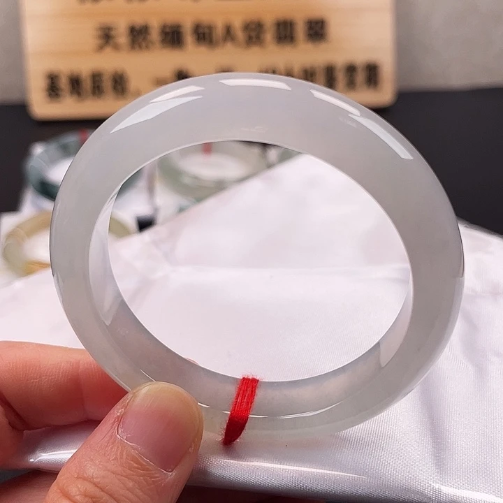 翡翠未镶嵌手镯手镯55