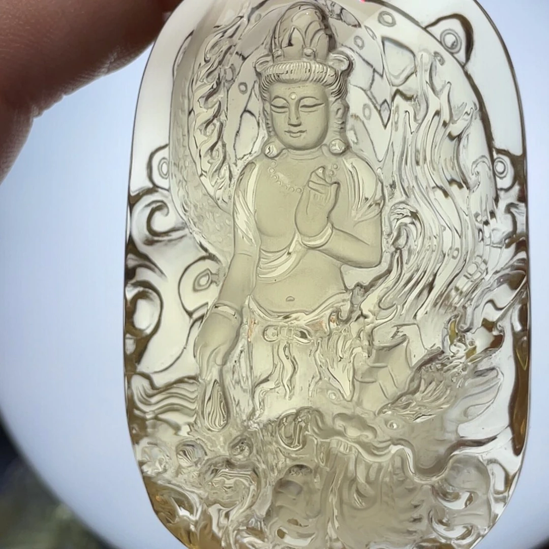 水晶颈饰未镶嵌定制