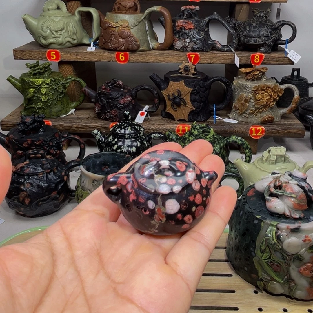 石材梅花石安山玉