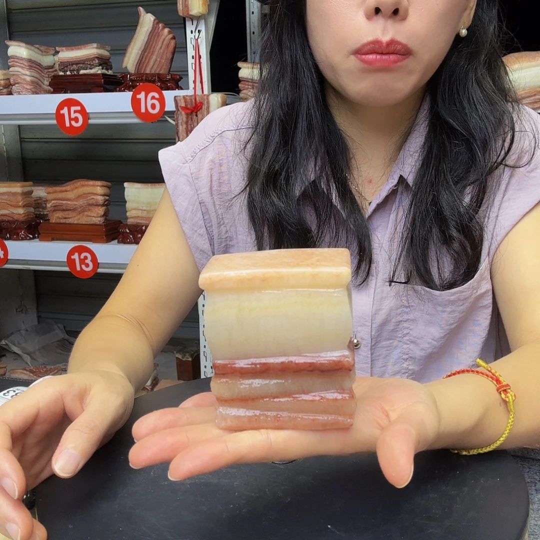 石材广西天然猪肉石头