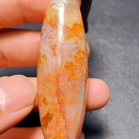 合金颈饰玛瑙/玉髓一**天