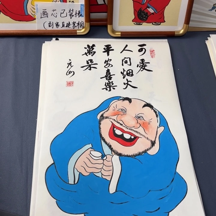 国画禅意画纯手绘作品