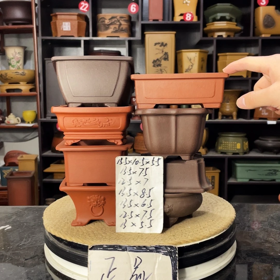 D-盆尚好紫砂花盆