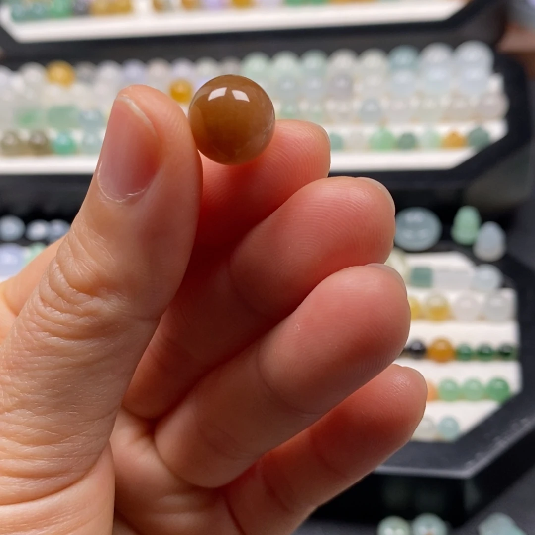 翡翠散珠卡11.3豆沙红