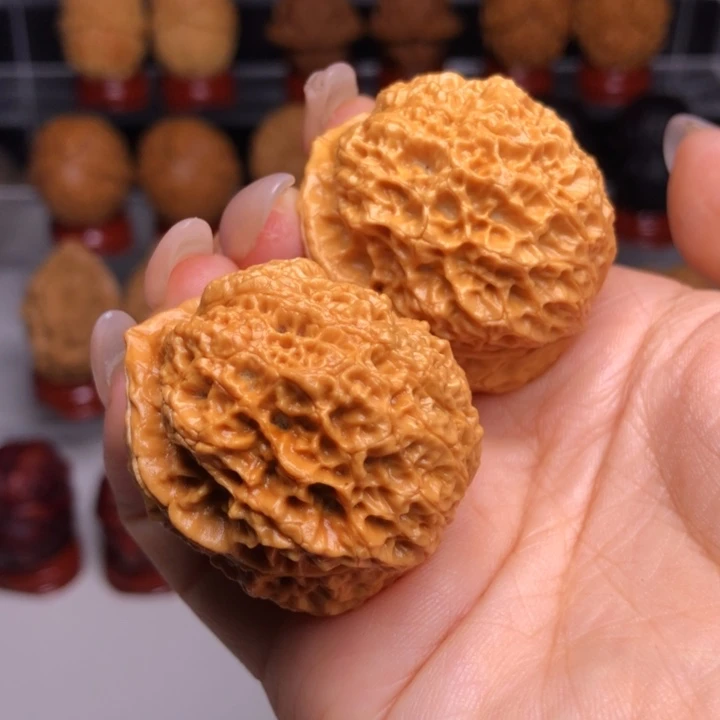 文玩核桃吊坠7火凤金蟾