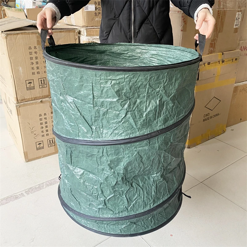 2个！微瑕！防水防脏手提可折叠脏衣篮 圆桶收纳户外收纳篮170L