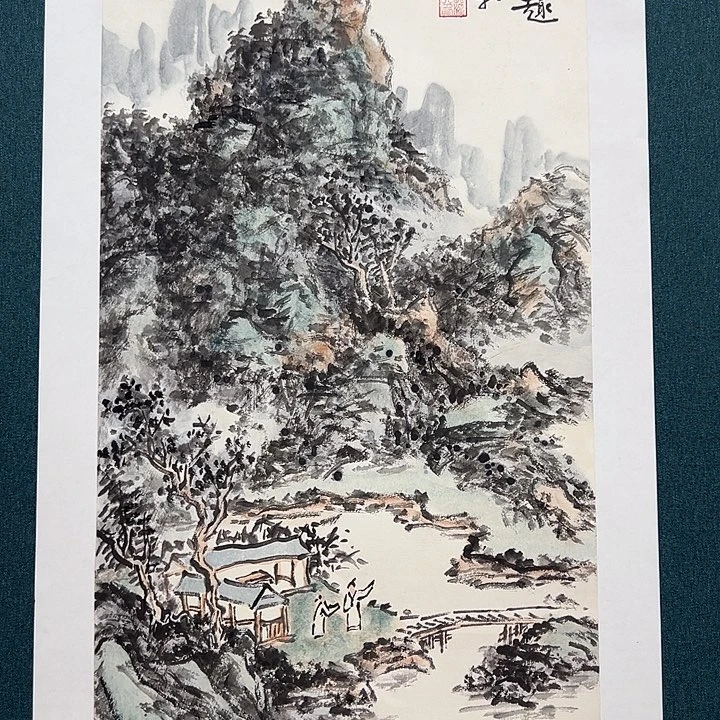 国画书画作品多次