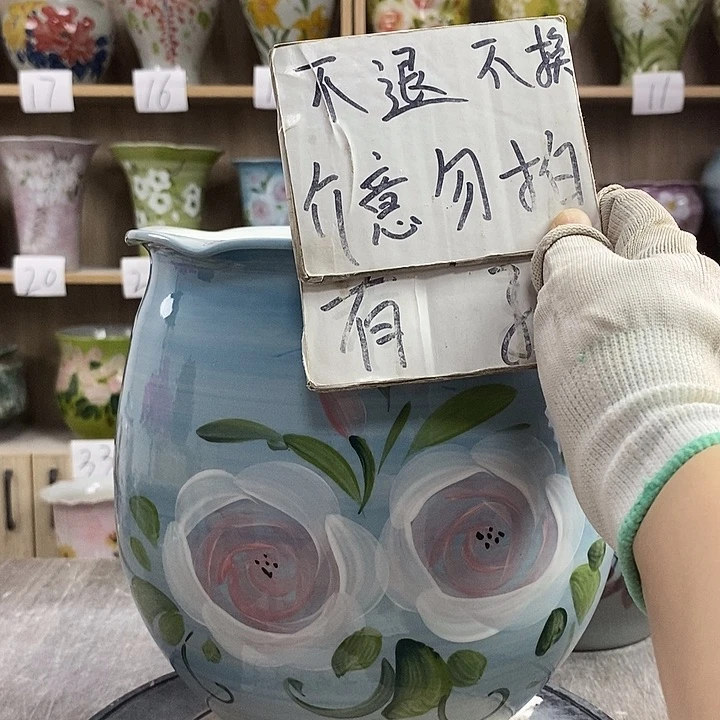 罐22xc景德镇陶瓷花盆