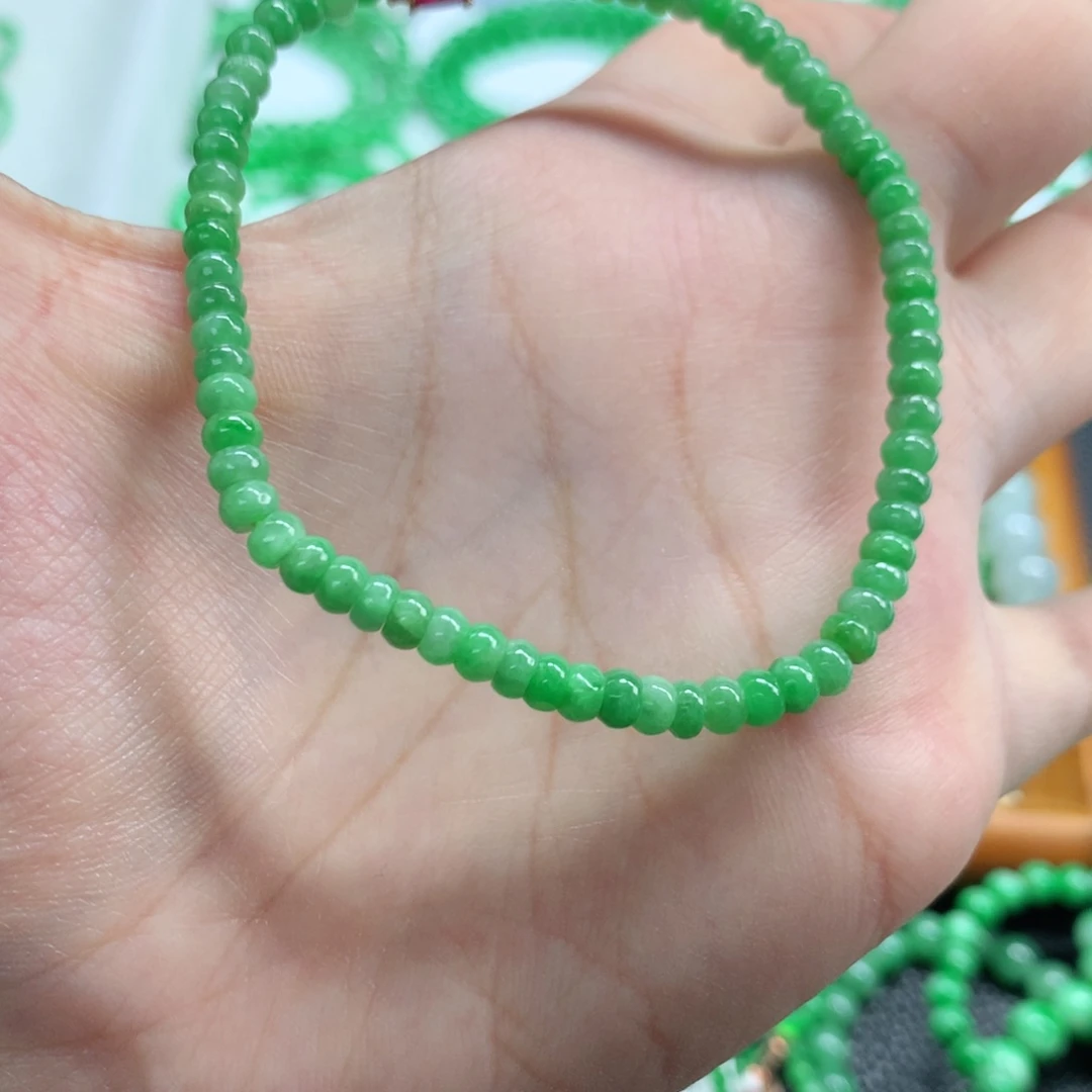 翡翠未镶嵌手链翡翠
