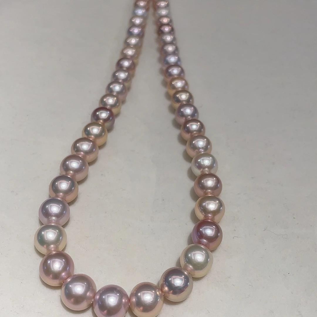 睿***-银S925镶嵌颈饰淡水珍珠