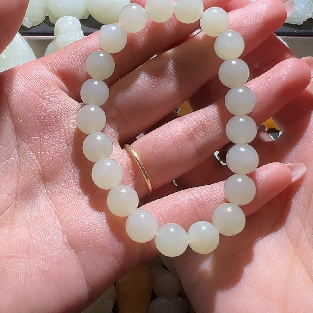 小***纹和田玉未镶嵌颈饰