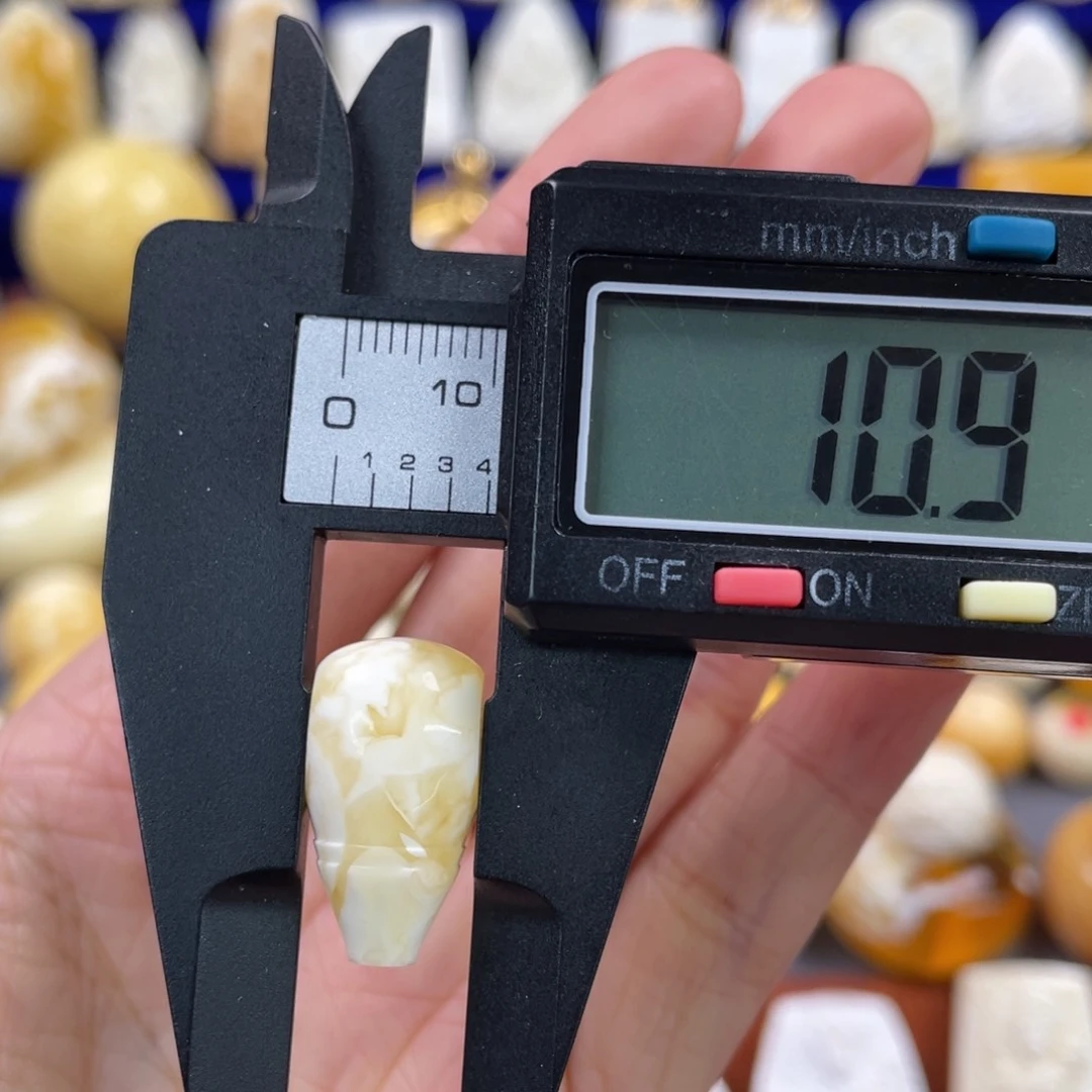 蜜蜡裸石未镶嵌琥珀蜜蜡手串