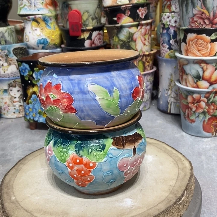 景德镇艺术手绘作品