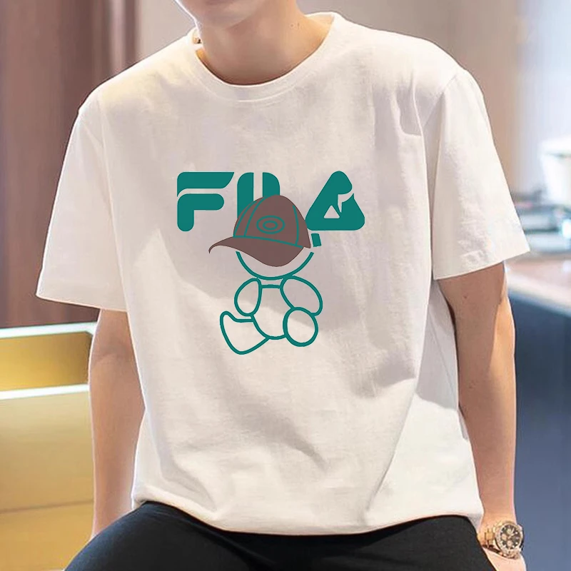 一折专区|痞帅夏季纯棉短袖T恤宽松网红上衣半袖潮流体恤