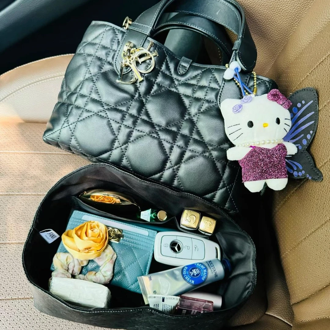 99新 DIOR/迪奥  Toujours系列 托特包 黑金小号身1204