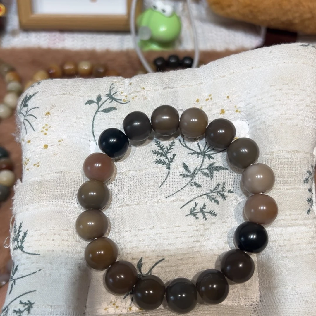 吊坠菩提根/象牙果13微瑕墨染