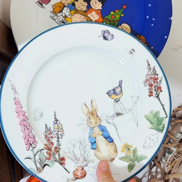 骨瓷沙****5两个大盘